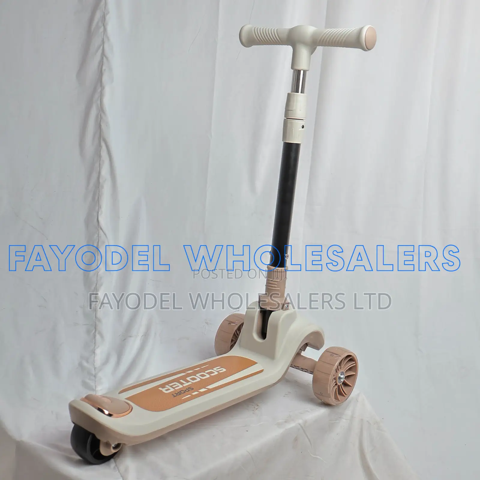 Brown Junior Scooter for Boys and Girls