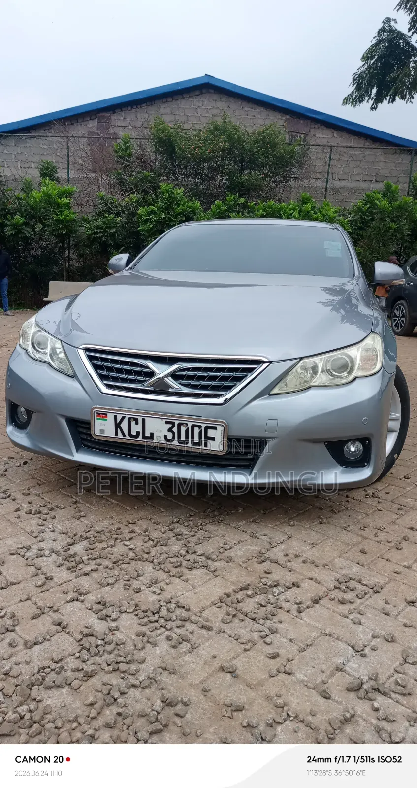 Toyota Mark X 2010 Gray