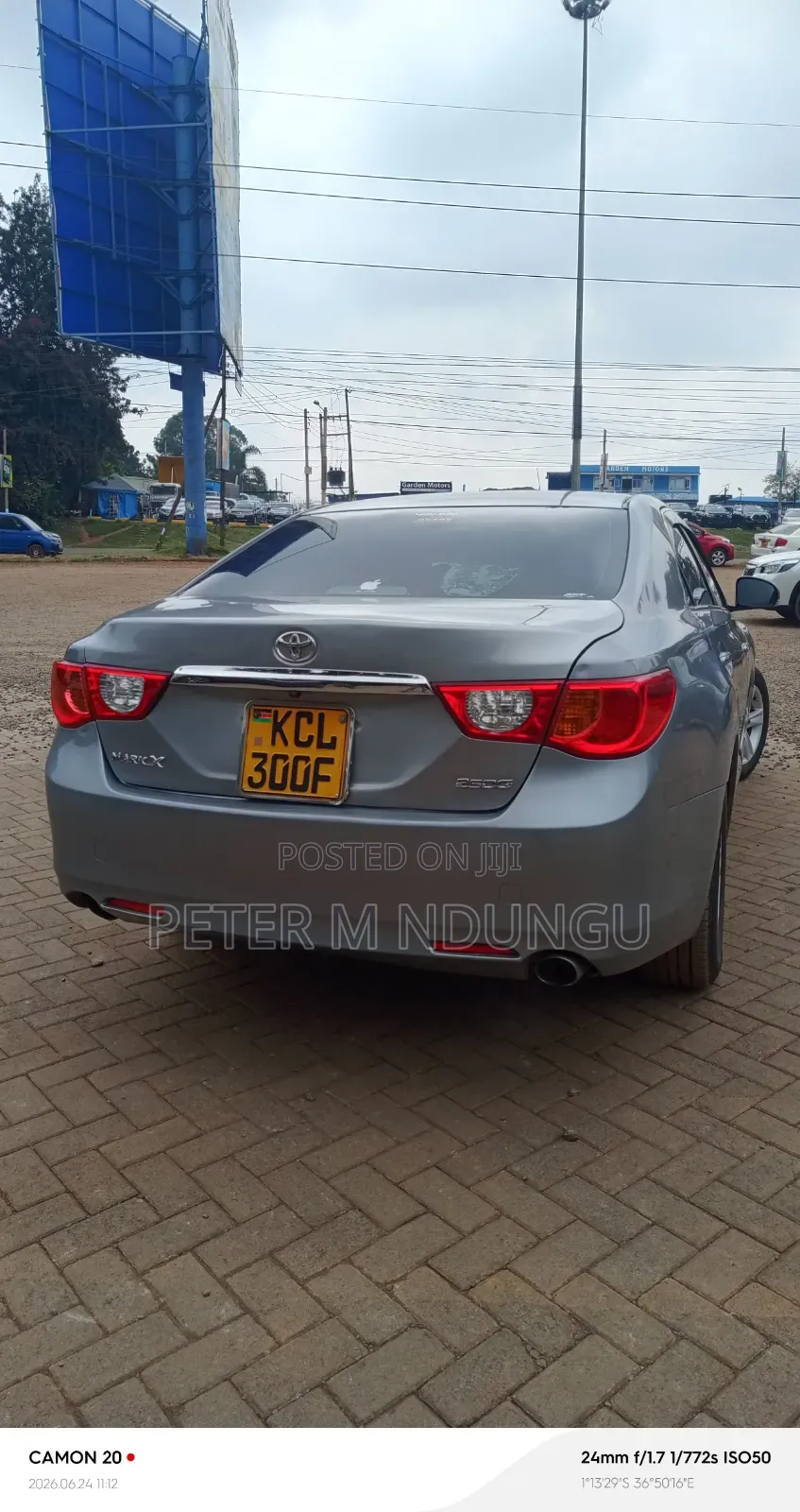 Toyota Mark X 2010 Gray