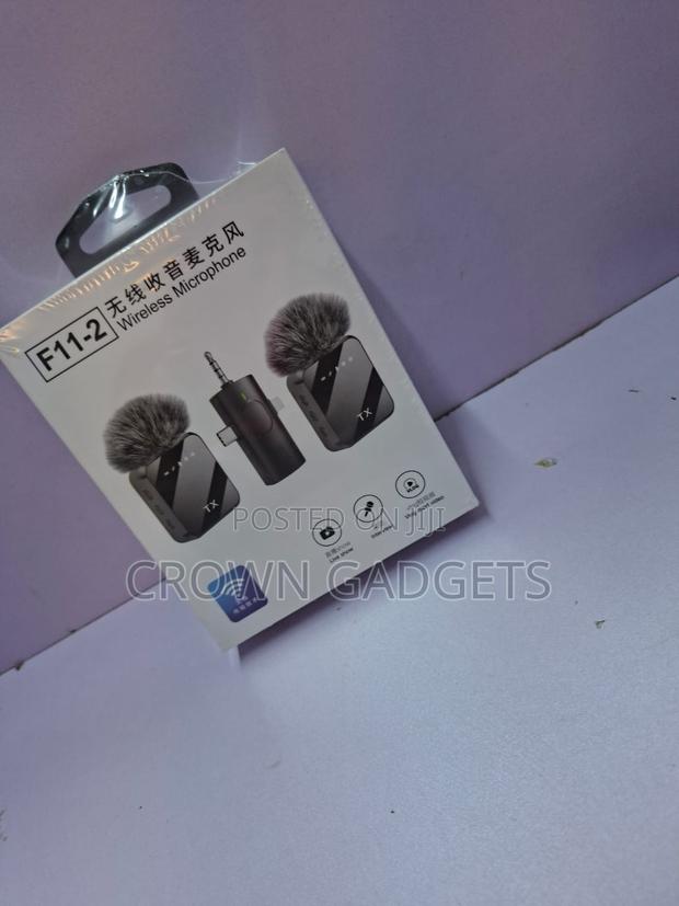 F11-2 Wireless Mic With Noise Reduction for Content Creators