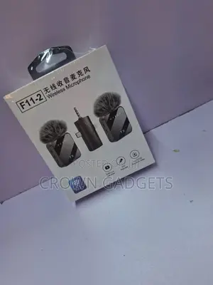 F11-2 Wireless Mic With Noise Reduction for Content Creators