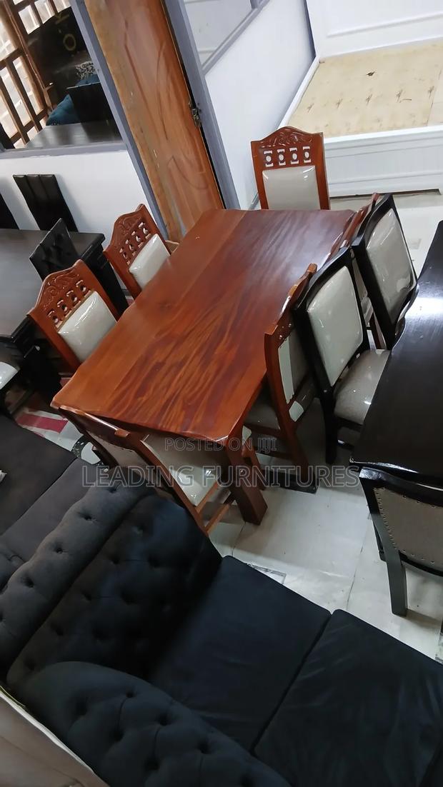 Mahogany 6 Seater Dining Table