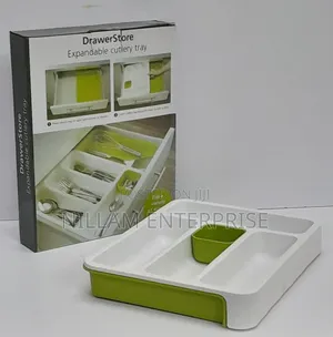 Multi-Purpose Plastic Cutlery Drawer Organizer
