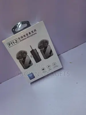 F11-2 3 in 1 Wireless Microphone for Youtube and Tiktok