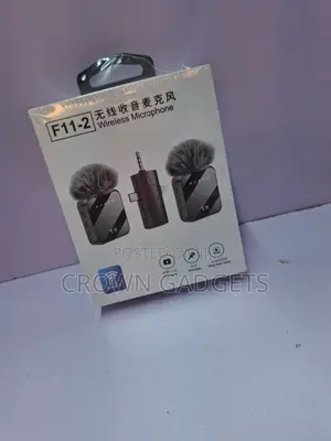 F11-2 3 in 1 Wireless Microphone for Youtube and Tiktok