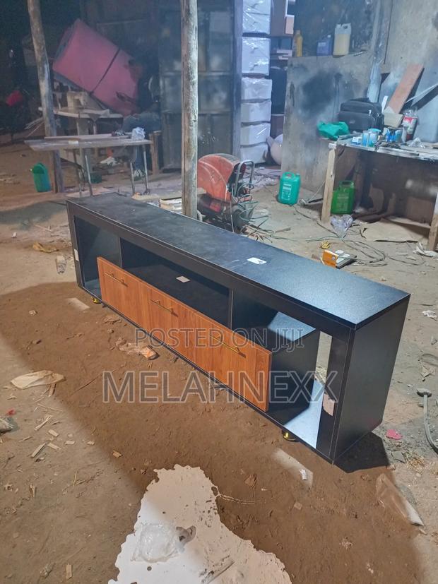Black Royal Teak Faced Tv Stand - thumbnail 6