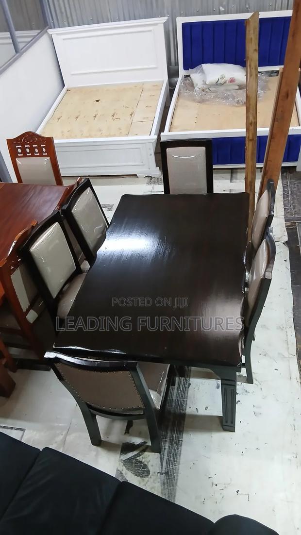 Dark Mahogany Dining Table