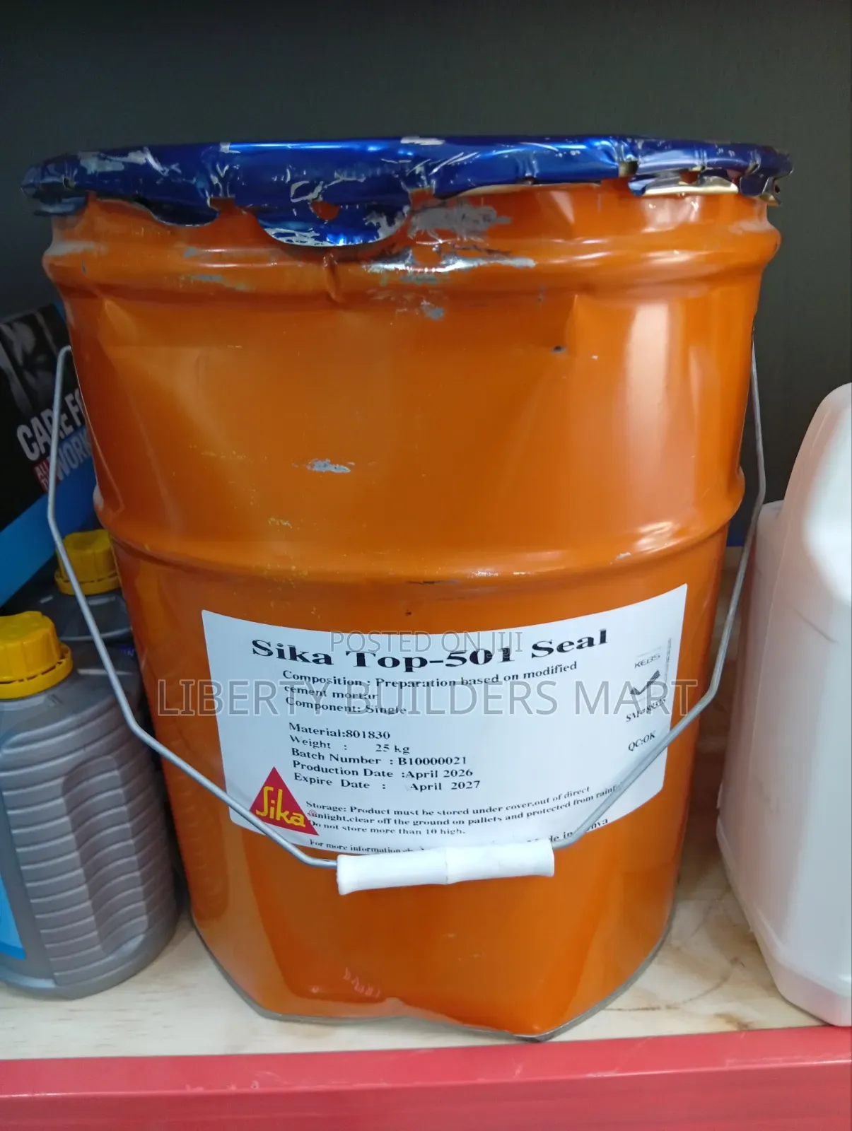 501 Can Sikatop Seal