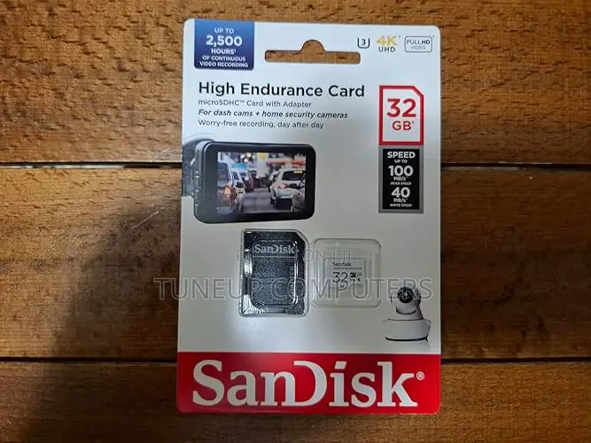 Sandisk High Endurance Microsdhc 32gb + Sd Adapter