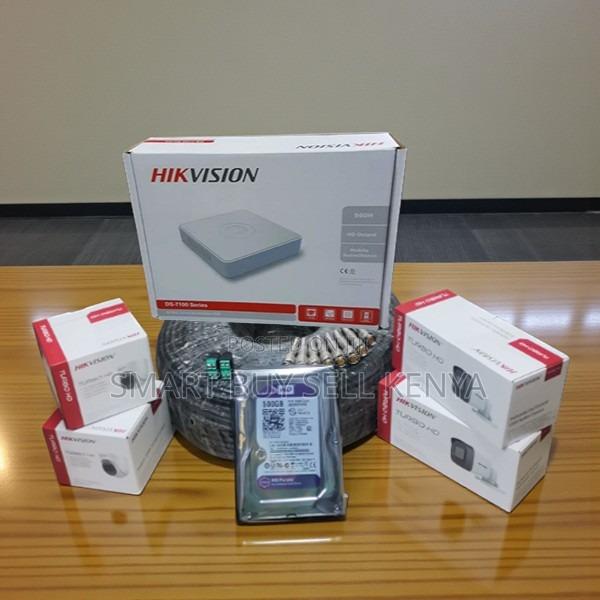 Easy Setup 4 Hikvision 1080p Full Hd CCTV Cameras Complete System Kit