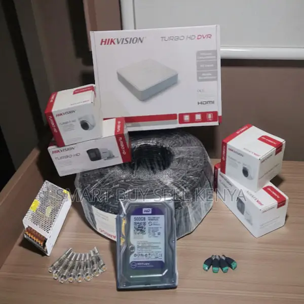 User Friendly Design 4 Hikvision 1080p CCTV Cameras Full System Kit