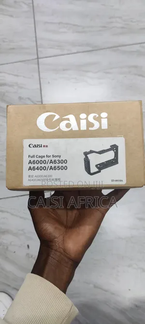Caisi Camera Cage for Sony A6400/ A6100/ A6300/ A6000, With Top Handle