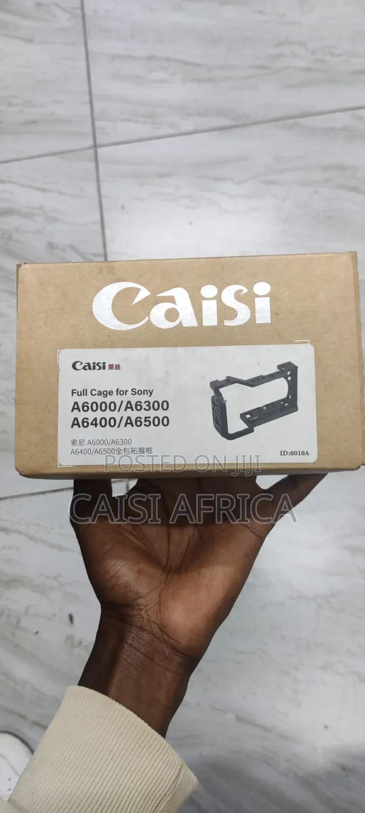 Caisi Camera Cage for Sony A6400/ A6100/ A6300/ A6000, With Top Handle