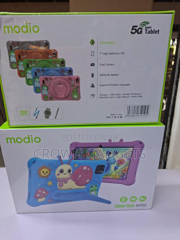 Modio M750 Kids Tablet 7 Inch 6gb Ram 256gb With Gifts