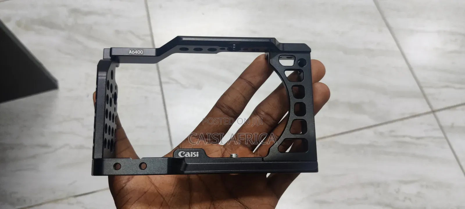 Caisi Camera Cage for Sony A6400/ A6100/ A6300/ A6000, With Top Handle