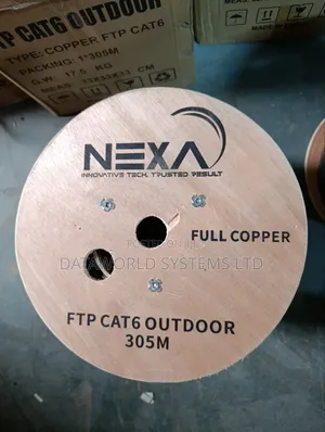 Nexa F/Utp Cat 6 Outdoor Full Copper 305m Cable