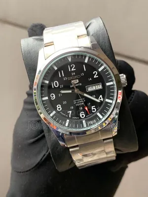 Black Face Seiko Automatic Gents Watch