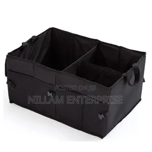 Foldable Premium Car Trunk Boot Organizer With Lid