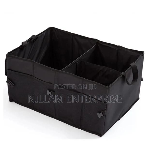 Foldable Premium Car Trunk Boot Organizer With Lid
