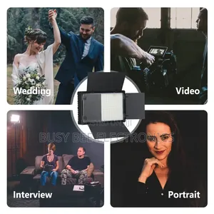 Led-600 Led Vlogging Kit Light for Video Shooting