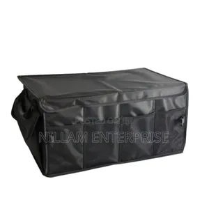 Foldable Premium Car Trunk Boot Organizer With Lid