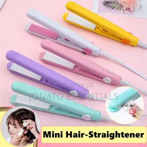 Mini Hair Straightener Portable Ceramic Flat Iron for Women
