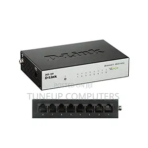 D-Link DGS-108/B 8-Port Gigabit Unmanaged Desktop Switch