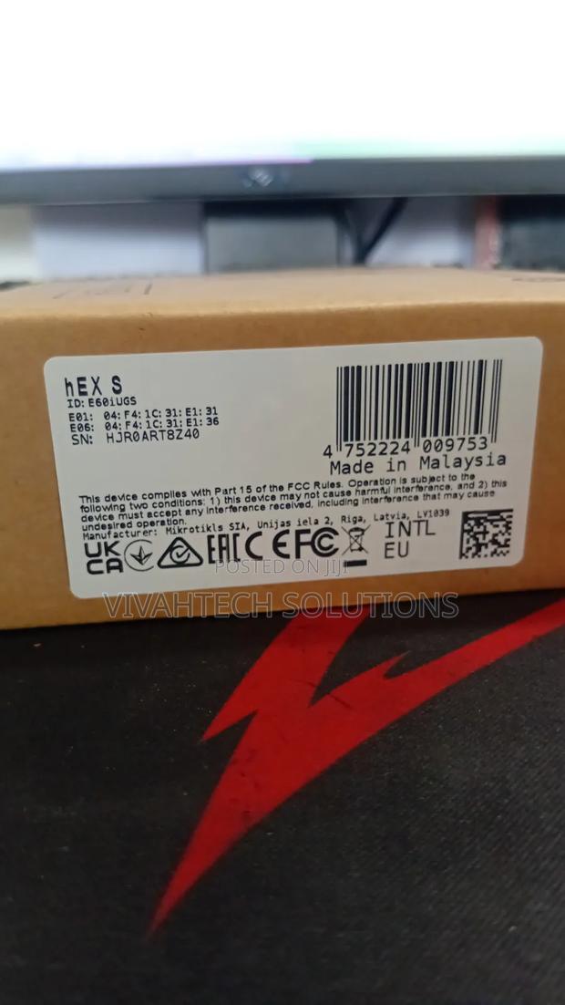Mikrotik E60iugs Router - main view