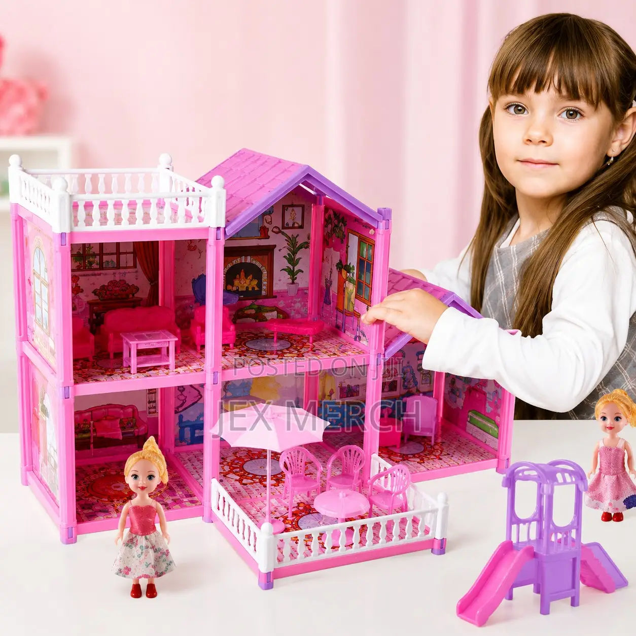 Realistic Dollhouse for Toddlers