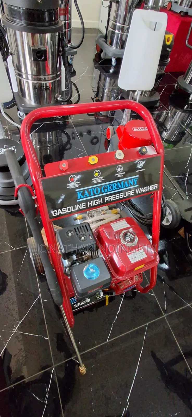 7.5hp Petrol Car Wash Machine – High Pressure Power