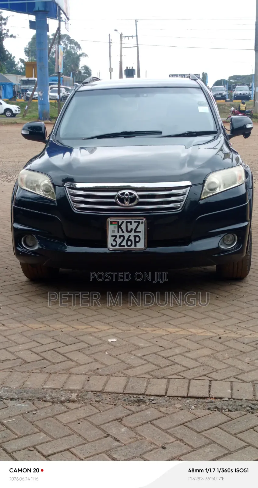 Toyota Vanguard 2013 Black