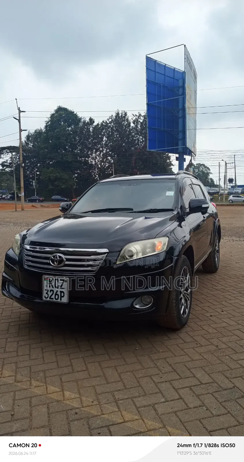Toyota Vanguard 2013 Black