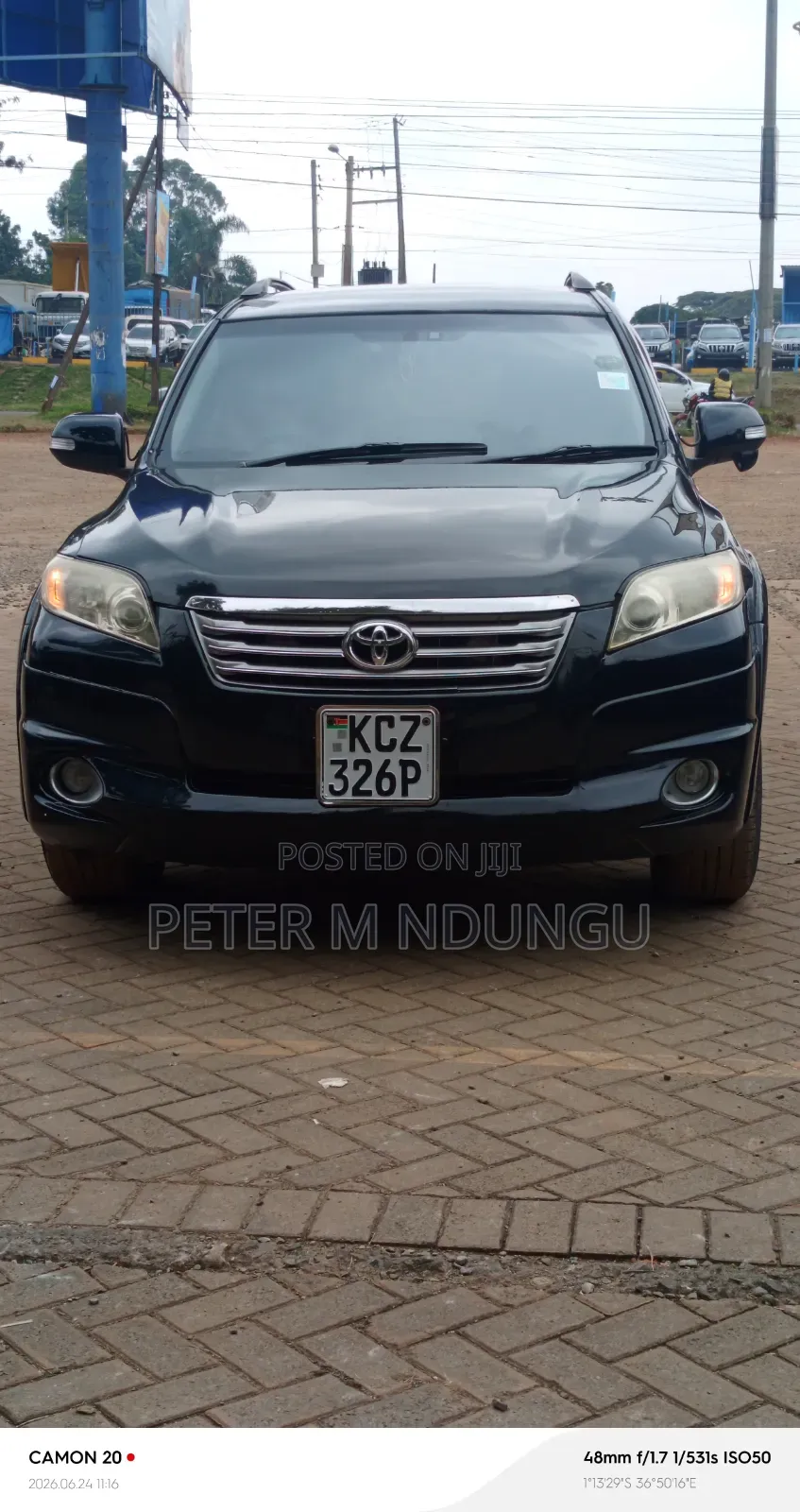 Toyota Vanguard 2013 Black