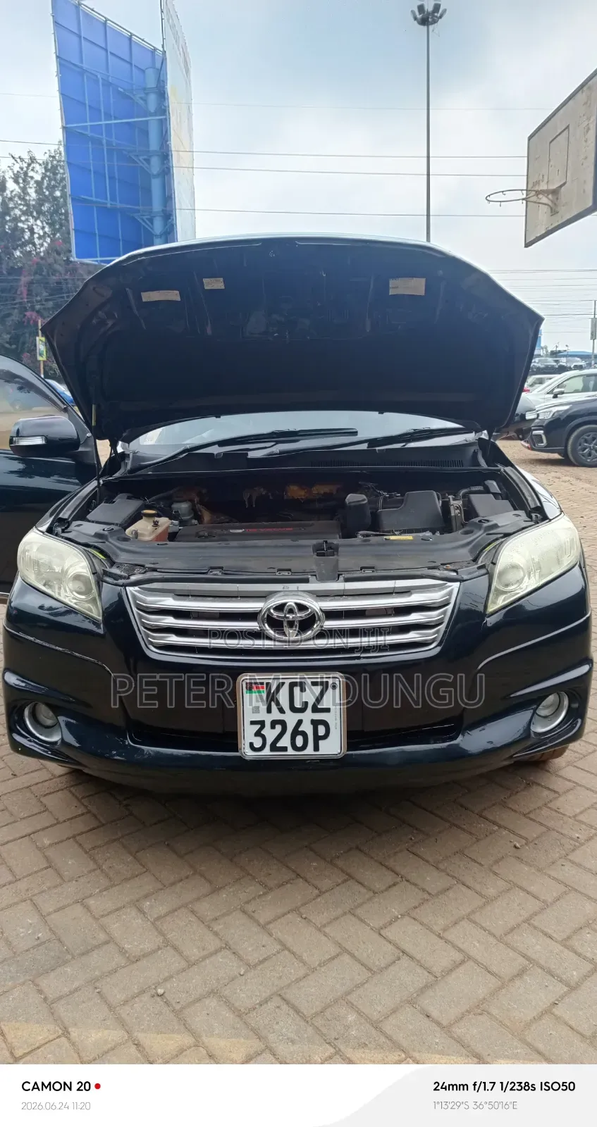 Toyota Vanguard 2013 Black