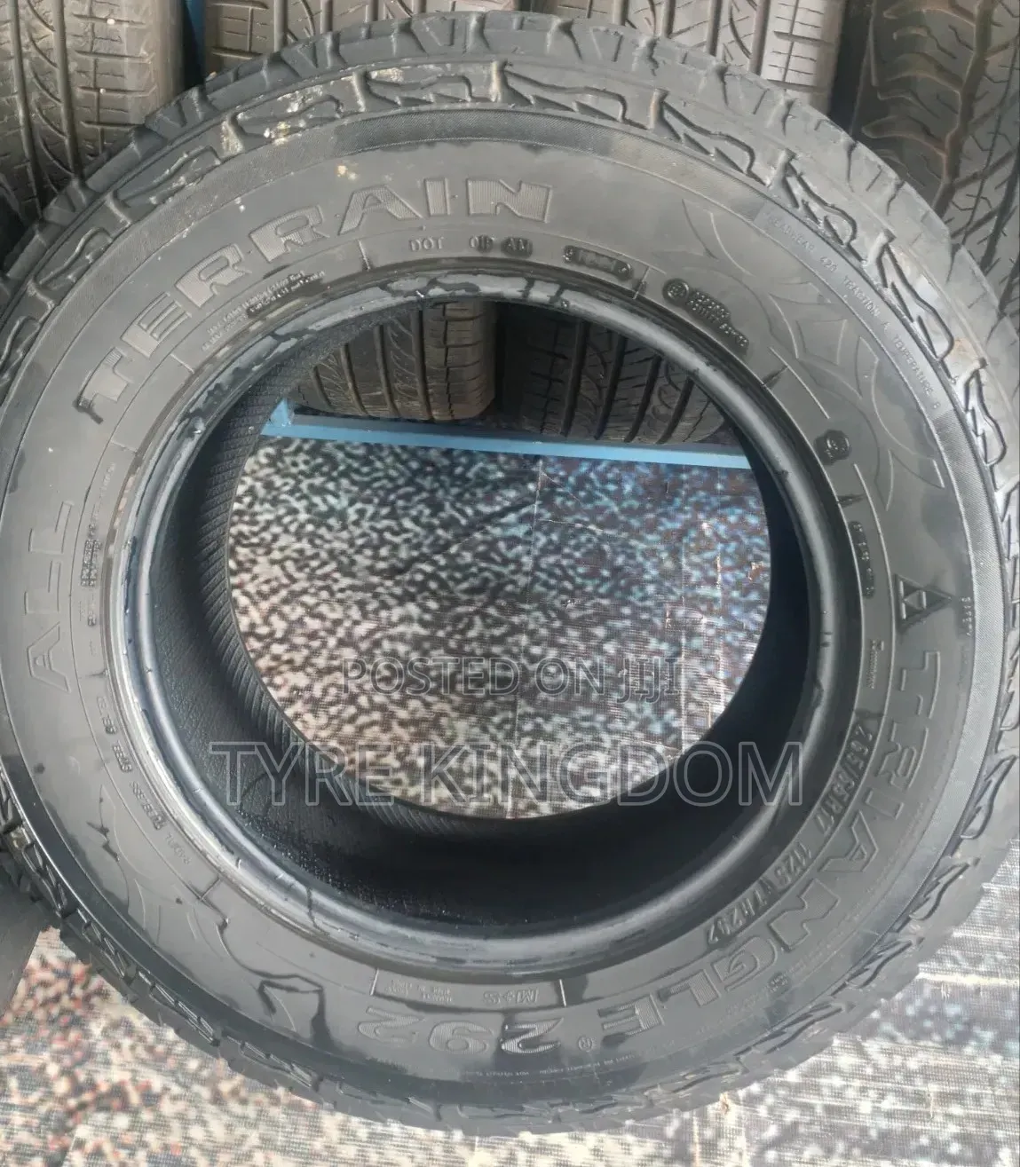 265/65r17 Slightly Used Triangle Tyres