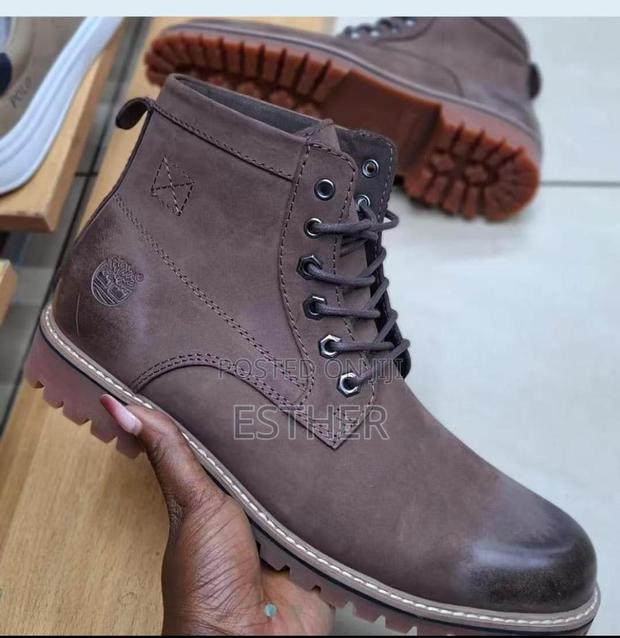 Leather Men's Boots - thumbnail 11