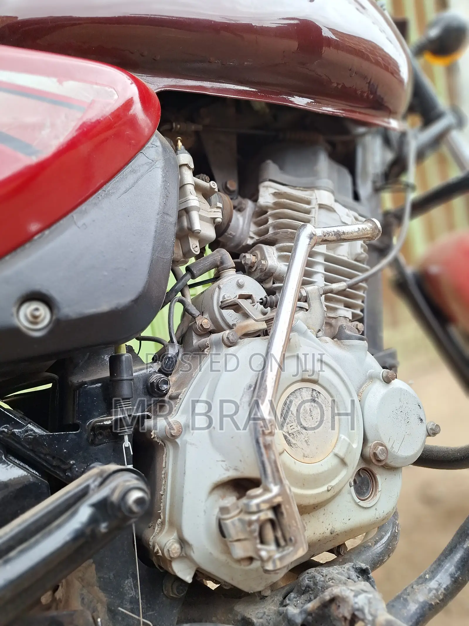 Bajaj Boxer 2015 Red