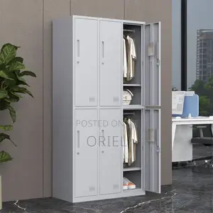 Office Cabinet : 6-Locker Office Cabinet