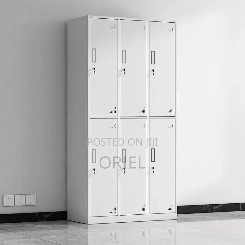 Office Cabinet : 6-Locker Office Cabinet