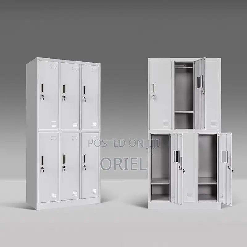Office Cabinet : 6-Locker Office Cabinet