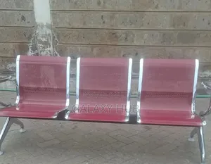 3 Way Link Chair Padded Waiting Bench