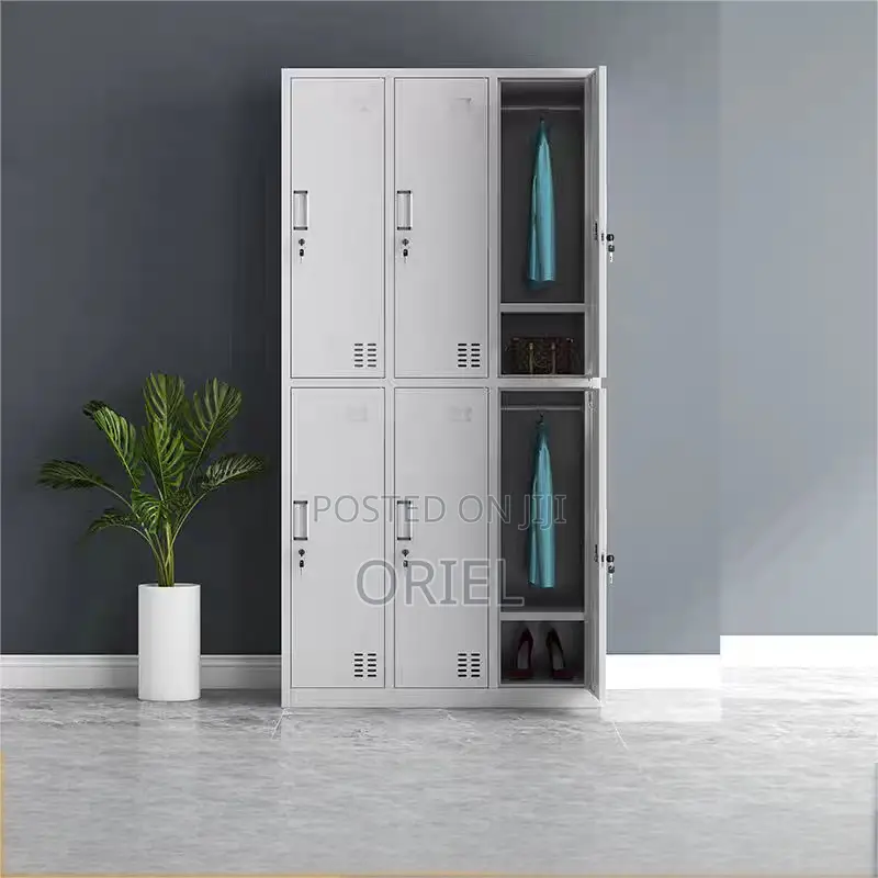 Office Cabinet : 6-Locker Office Cabinet
