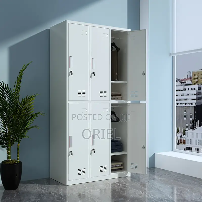 Office Cabinet : 6-Locker Office Cabinet