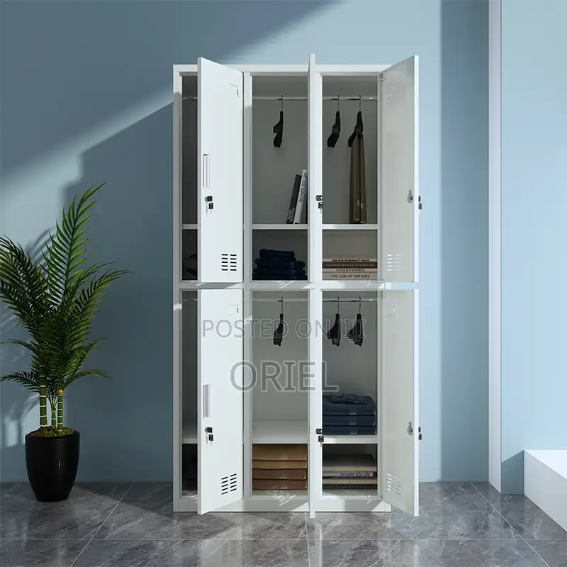Office Cabinet : 6-Locker Office Cabinet
