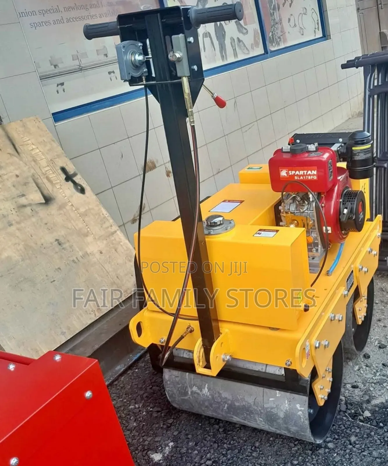 Hissaki Double Drum Roller With Honda Engine