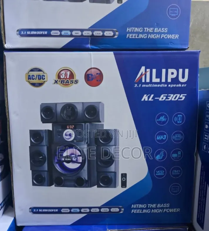 Ailipu 3.1ch Home Theatre Multimedia Speaker System – Bluetooth