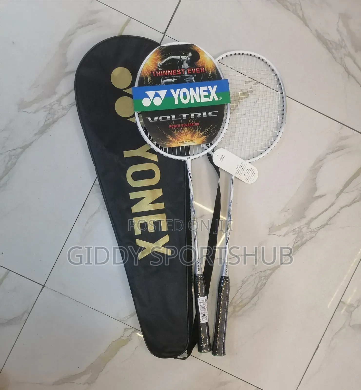 Yonex Badminton Set Rackets Featuring Voltric Technology