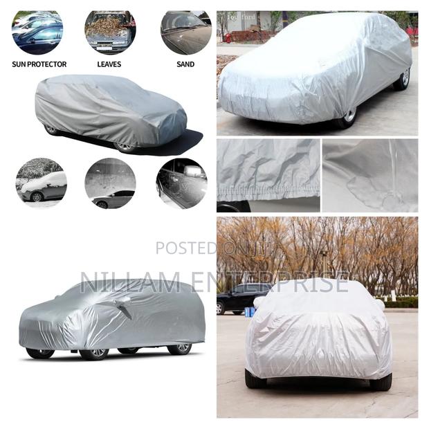 Outdoor Weather Waterproof Breathable Grey Car Cover - main view