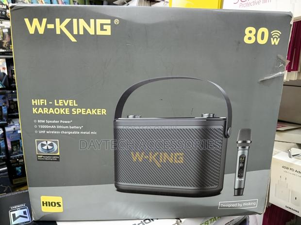 Wireless Bluetooth Speaker W-King H10 S 80w (Black)