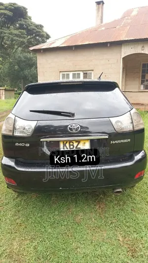 Toyota Harrier 240G 2007 Black